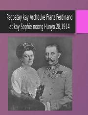 sino ang asawa ni archduke franz ferdinand|Iba pa.